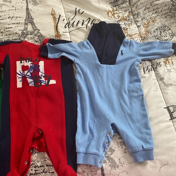 Ralph Lauren onesies. All size 0-3 months - Picture 3 of 3